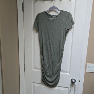 Antistar Sage Green Women's Short Sleeve Maternity Top Dress Medium